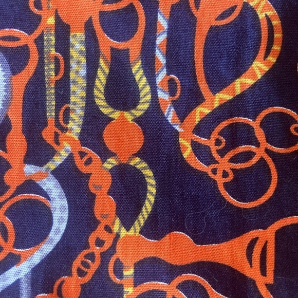 Elie Balleh Milano Italy NWT Shirt Chain-Print Casual Button Down Cotton Shirt - Picture 5 of 11